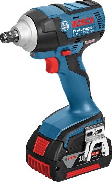 Akumulatorowa zakrtarka udarowa Bosch GDS 18 V-EC 250 / 2x 5.0 Ah