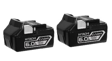 Akumulator HiKOKI (dawniej Hitachi) BSL1860 x 2 - Li-Ion 18V/6.0Ah
