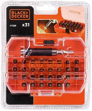 Zestaw bitw Black&Decker 31-sztukowy zestaw do wkrcania