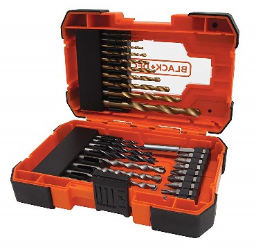Zestaw mieszany Black&Decker Zestaw do wiercenia i wkrcania - 27 szt.