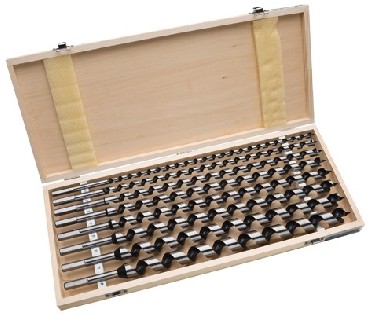 Zestaw wierte krtych HiKOKI (dawniej Hitachi) widry do drewna w kasecie 10-12-14-16-18-20-22-24 x 460 mm - 8 sztuk
