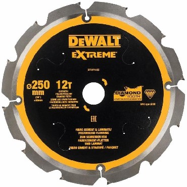 Pia tarczowa DeWalt Tarcza uniwersalna EXTREME 250x30mm 12T