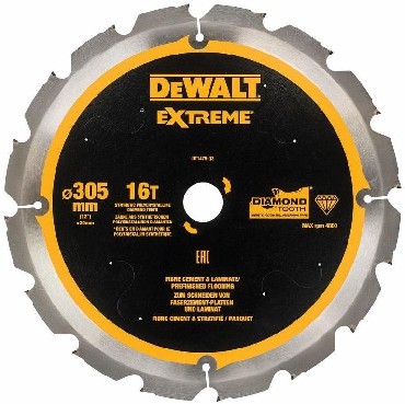 Pia tarczowa DeWalt Tarcza uniwersalna EXTREME 305x30mm 16T