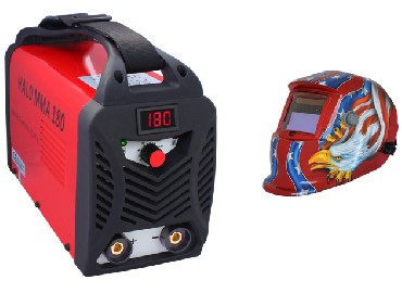 Spawarka inwertorowa Welder Fantasy HALO MMA 180A IGBT + przybica 3033 red