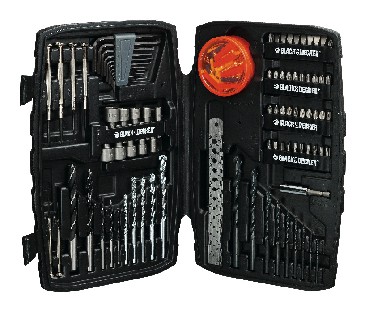 Zestaw mieszany Black&Decker Zestaw do wiercenia i wkrcania - 150 szt.