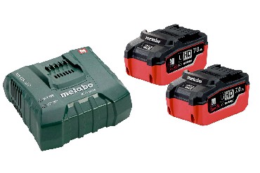 Akumulator Metabo 2 akumulatory LiHD 18V/7.0Ah + adowarka ASC Ultra M