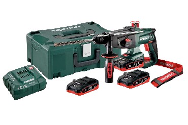 Akumulatorowy mot udarowo-obrotowy Metabo KHA 18 LTX + 3 akumulatory LiHD 18V/3.5Ah
