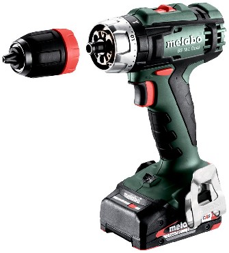 Akumulatorowa wiertarko-wkrtarka Metabo BS 18 L Quick + 2 akumulatory Li-Power 18V/2.0Ah