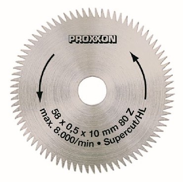 Tarcza Proxxon Super-cut 58/10 mm