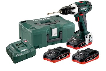 Akumulatorowa wiertarko-wkrtarka Metabo BS 18 LT + 3 akumulatory LiHD 18V/3.5Ah