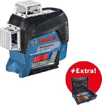 Laser liniowy Bosch GLL 3-80 CG + BM 1