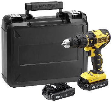 Akumulatorowa wiertarko-wkrtarka udarowa Stanley FatMax FMC628C2K BRUSHLESS - 2 akumulatory 18V/1.3Ah