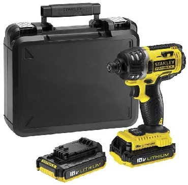 Akumulatorowa zakrtarka udarowa Stanley FatMax FMC647D2 BRUSHLESS - 2 akumulatory 18V/2.0Ah