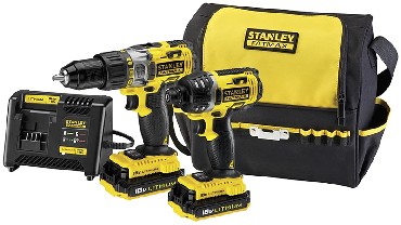 ZESTAW NARZDZIOWY 18 V Stanley FatMax FMCK461C2 - 2 akumulatory 18V/2.0Ah