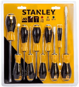 Zestaw wkrtakw Stanley Zestaw wkrtakw Essential - 10 sztuk