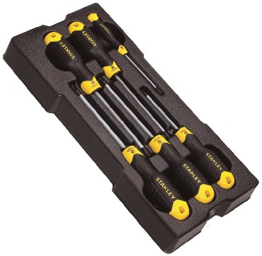 Zestaw wkrtakw Stanley Transmodule CG Torx - 6 sztuk