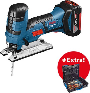 Wyrzynarka akumulatorowa Bosch GST 18 V-LI S / 2x 5.0 Ah + L-BOXX