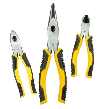 Zestaw szczypiec Stanley Szczypce CONTROL-GRIP - 3 sztuki