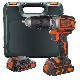 Akumulatorowa wiertarko-wkrtarka udarowa Black&Decker BL188KB BRUSHLESS - 2 akumulatory 18V/1.5Ah