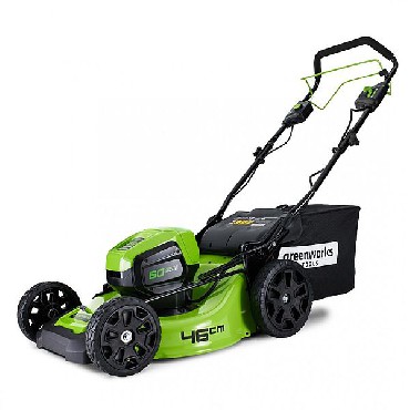 Kosiarka akumulatorowa Greenworks 60V BRUSHLESS - Zestaw 2x2Ah bateria + adowarka (GD60LM46SPk4K2x)