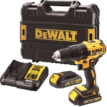 Akumulatorowa wiertarko-wkrtarka DeWalt DCD777S2T BRUSHLESS - 2 akumulatory 18V/1.5Ah