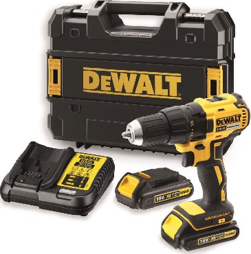 Akumulatorowa wiertarko-wkrtarka udarowa DeWalt DCD778S2T BRUSHLESS - 2 akumulatory 18V/1.5Ah