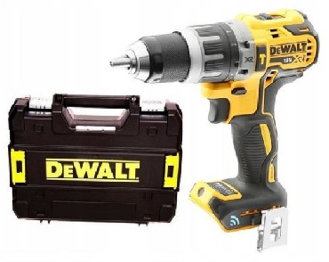 Akumulatorowa wiertarko-wkrtarka udarowa DeWalt DCD797NT BRUSHLESS Tool Connect/Bluetooth 18V + walizka (bez akumulatora i adowarki)