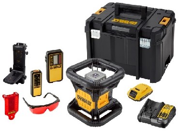 Laser obrotowy DeWalt DCE079D1R - akumulator 18V/2.0Ah