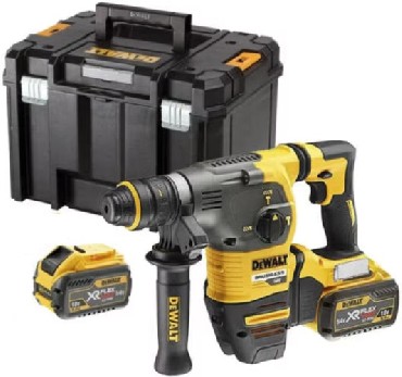 Akumulatorowa moto-wiertarka DeWalt DCH323T2 BRUSHLESS FLEXVOLT - 2 akumulatory FLEXVOLT 18-54V/6.0-2.0Ah