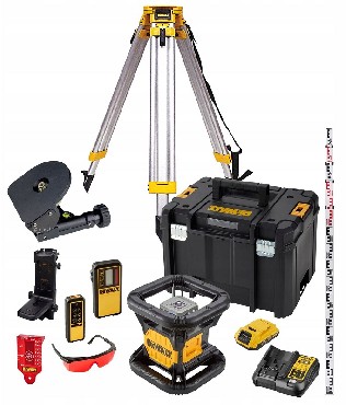 Laser obrotowy DeWalt DCK374D1R - akumulator 18V/2.0Ah
