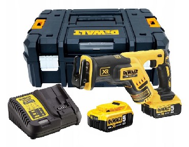 Akumulatorowa pia szablasta DeWalt DCS367P2 BRUSHLESS - 2 akumulatory 18V/5.0Ah