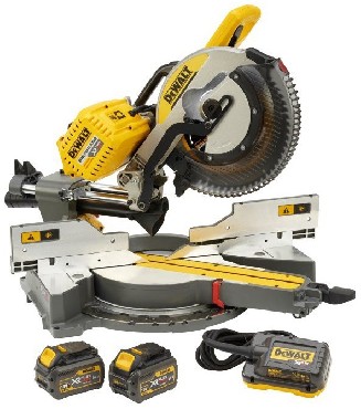 Akumulatorowa ukonica DeWalt DHS780T2A BRUSHLESS FLEXVOLT - 2 akumulatory FLEXVOLT 18-54V/6.0-2.0Ah + adapter sieciowy