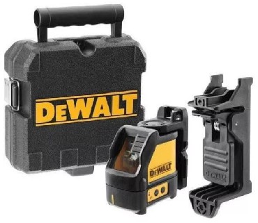 Laser krzyowy DeWalt DW088CG - 3 baterie AA