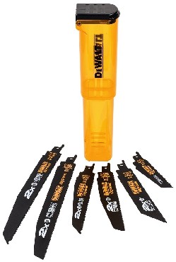Zestaw brzeszczotw DeWalt LongLife EXTREME BiM Drewno-Metal-PVC 100/152/228 mm - 6 sztuk