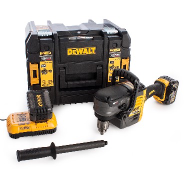 Wiertnica ktowa do drewna DeWalt DCD460T2 BRUSHLESS XR FLEXVOLT - 2 akumulatory 18V/54V/6.0Ah