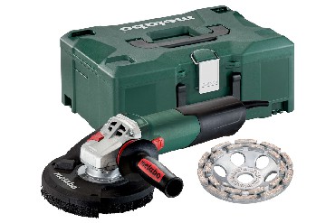 Szlifierka ktowa Metabo WE 15-125 HD Set GED + diamentowa ciernica garnkowa do betonu classic