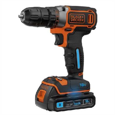 Akumulatorowa wiertarko-wkrtarka Black&Decker BDCDC18KBST