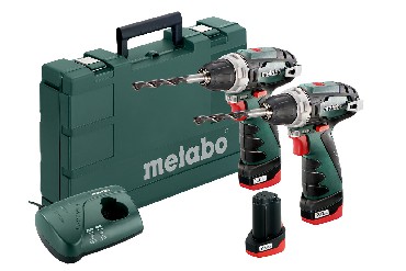 Zestaw Combo - klasa 10.8 V Metabo Combo 10.8 V 3x Li-Ion BS+BS