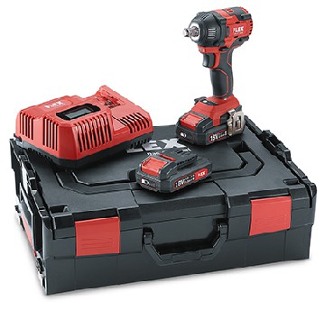 Akumulatorowa zakrtarka udarowa FLEX IW 1/2 cala 18.0-EC/2.5 Set BRUSHLESS