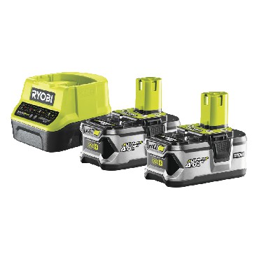 Zestaw startowy Ryobi RC18120-240 adowarka + 2 akumulatory 18V/4.0Ah