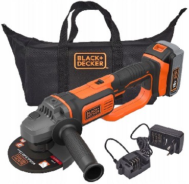 Akumulatorowa szlifierka ktowa Black&Decker BCG720M1 - akumulator 18V/4.0Ah