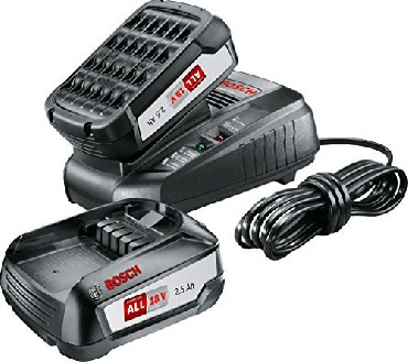 Zestaw startowy Bosch AL 1830 CV adowarka + 2 akumulatory 18V/2.5Ah
