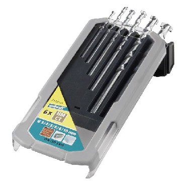 Zestaw wierte do kamienia Wolfcraft HM CT DIN ISO 5468 3-10 mm - 6 szt.