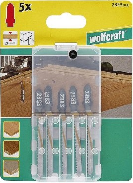 Brzeszczot Wolfcraft Do laminatu 75x50mm 1.35 HCS T - 5 szt