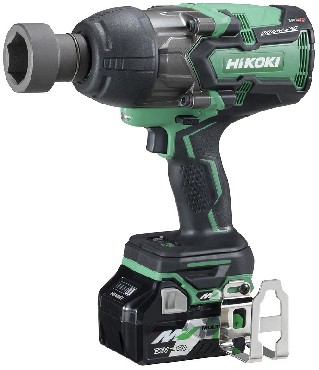 Akumulatorowy klucz udarowy HiKOKI (dawniej Hitachi) WR36DA WRZ BRUSHLESS - 2 akumulatory MultiVolt 18-36V/5.0-2.5Ah + walizka HSC