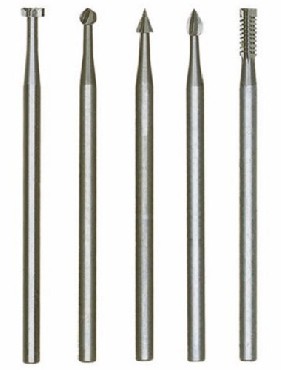 Osprzt do frezarek Proxxon Zestaw frezw ze stali wolframowo-wanadowej (chwyt 2.35 mm) 5 sztuk