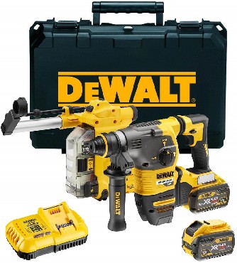 Akumulatorowa moto-wiertarka DeWalt DCH335X2 BRUSHLESS FLEXVOLT - 2 akumulatory FLEXVOLT 18-54V/9.0-3.0Ah