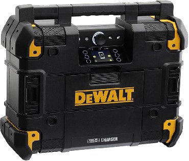 Radio budowlane DeWalt DWST1-81078 TSTAK radio + adowarka 12V/18V/54V/230V