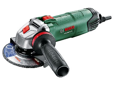 Szlifierka ktowa Bosch PWS 850-125 + tarcza diamentowa + 3x tarcze cierne
