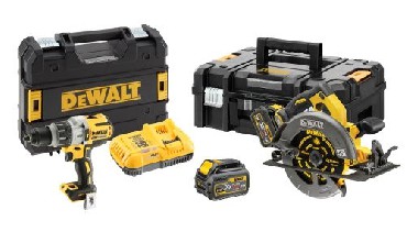 Zestaw narzdzi akumulatorowych DeWalt DCK2056T2T BRUSHLESS XR FLEXVOLT - 2 akumulatory 18V/54V/6.0Ah